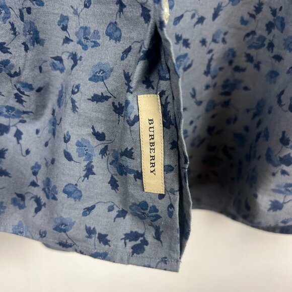 Burberry Button Down Floral Shirt - Picture 5 of 8